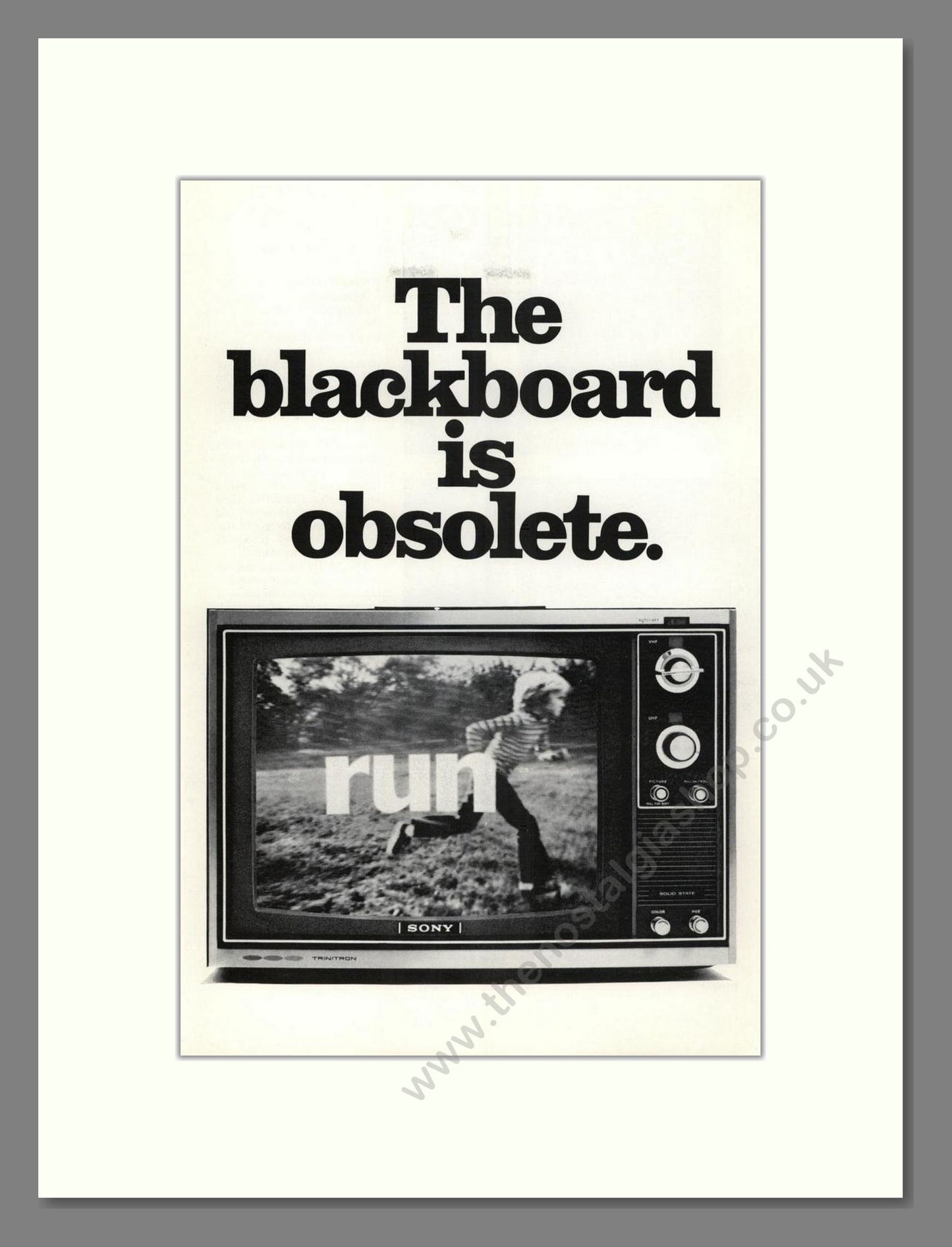 Sony - U-Matic Videocassette System Double Advert. Vintage Advert 1973 (ref AD68428)