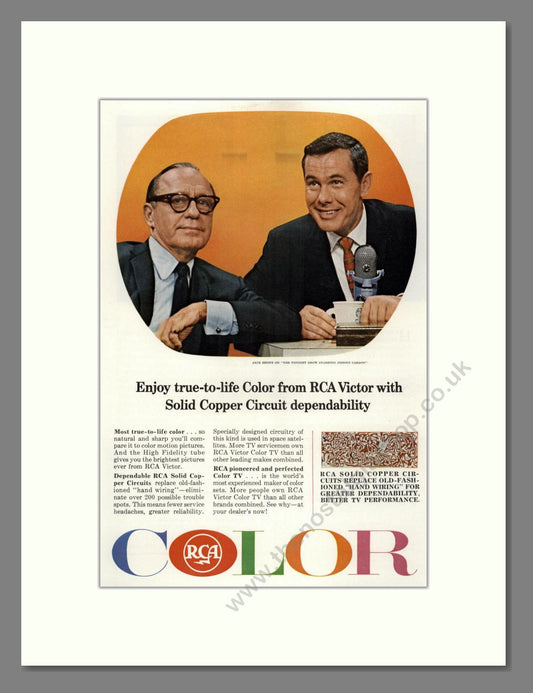 RCA Victor - Solid Copper Circuits. Vintage Advert 1965 (ref AD68507)