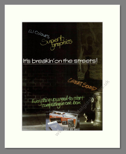 Commodore - 16k Starter Pack (Double Advert). Vintage Advert 1984 (ref AD68716)