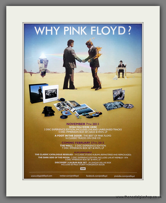 Pink Floyd. Original Music Advert 2011 (ref AD61178)