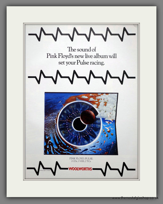 Pink Floyd Pulse. Original Music Advert 1995 (ref AD61179)