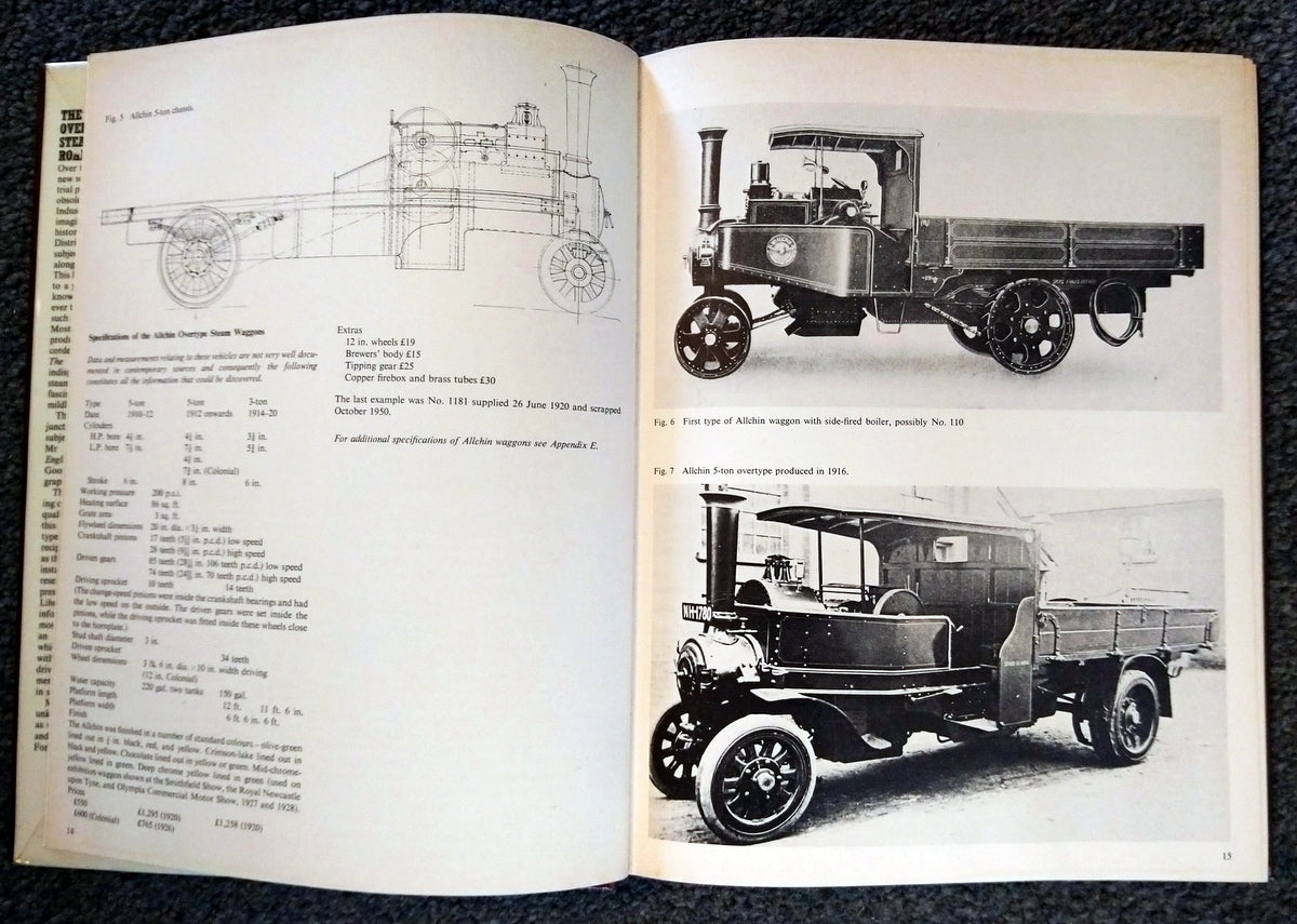 The Overtype Steam Road Waggon. 1971. (ref B98)