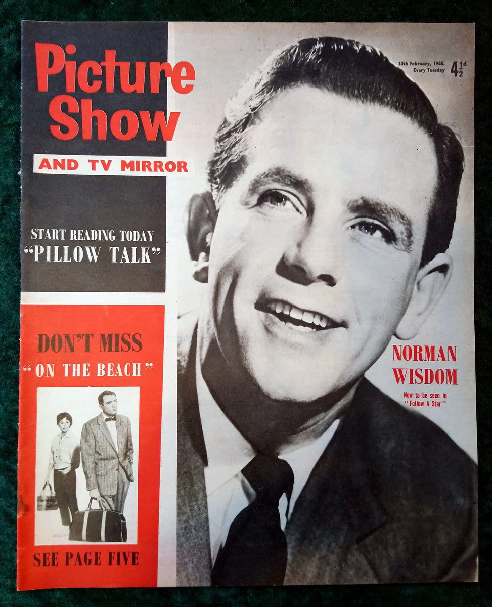 Picture Show Magazine. Feb 20th 1960. Norman Wisdom Cover. (LM093)
