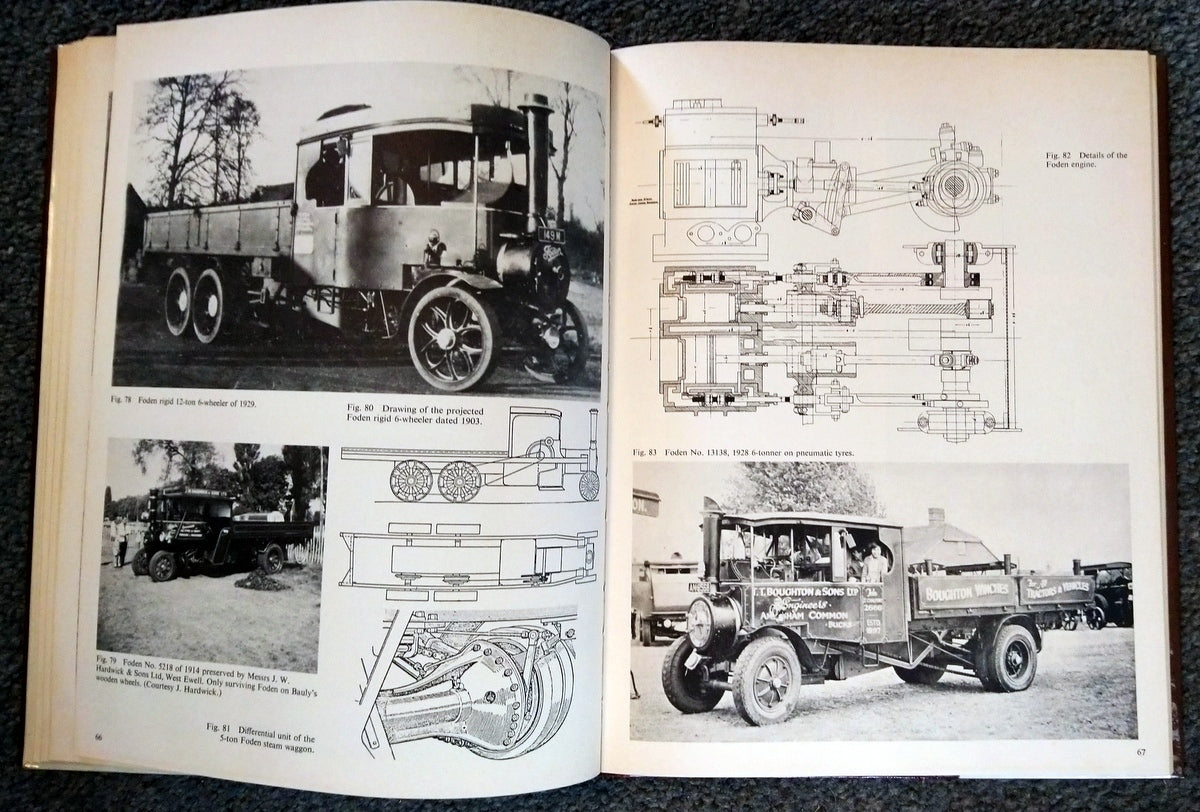 The Overtype Steam Road Waggon. 1971. (ref B98)