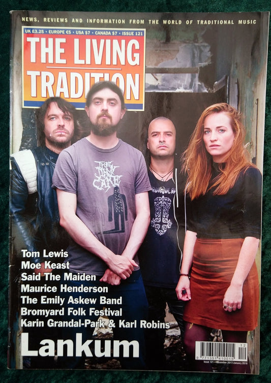 The Living Tradition Music Magazine, Issue 121 Dec 2017. (M542)