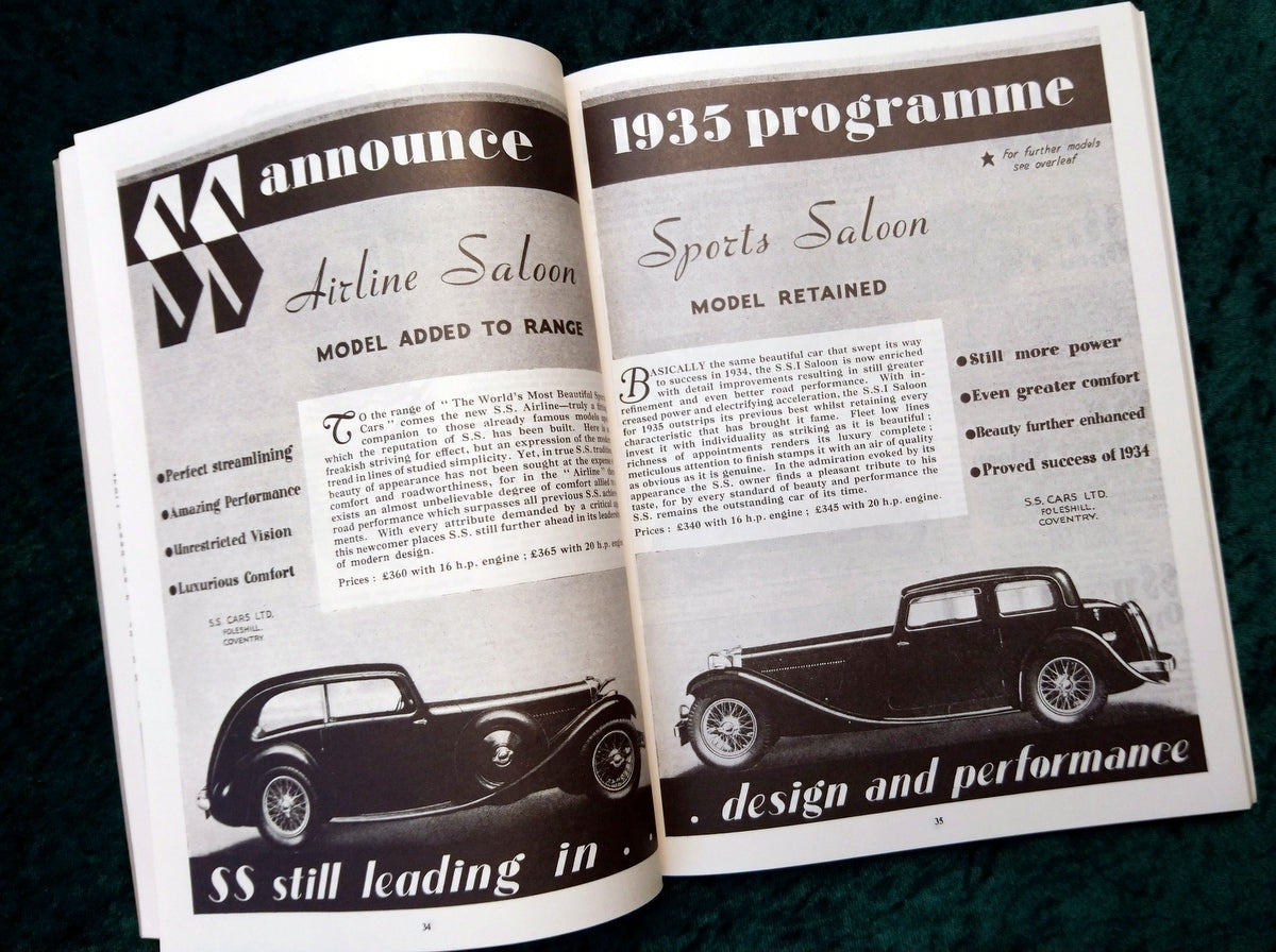 Jaguar and SS Gold Portfolio 1931-1951. (ref b256)