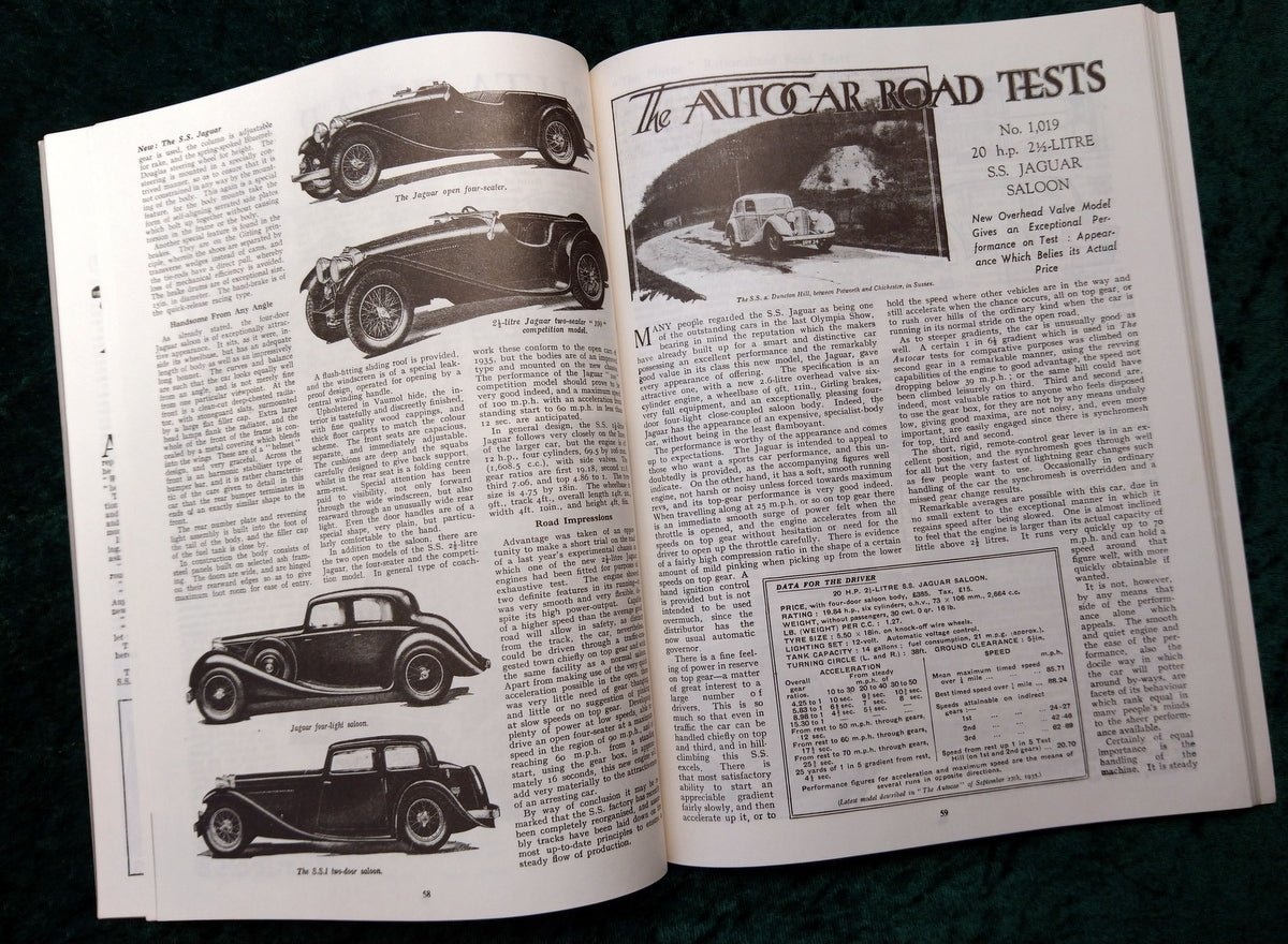Jaguar and SS Gold Portfolio 1931-1951. (ref b256)