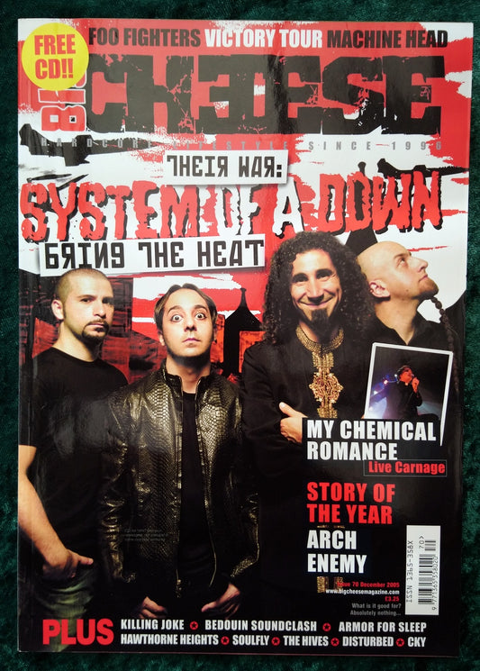 Big Cheese Magazine. Issue 70 December 2005 (M536)