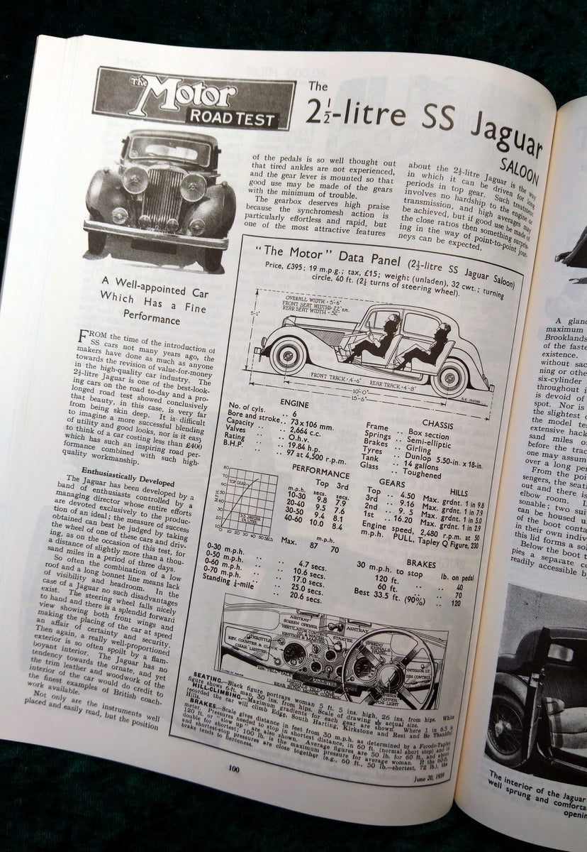 Jaguar and SS Gold Portfolio 1931-1951. (ref b256)