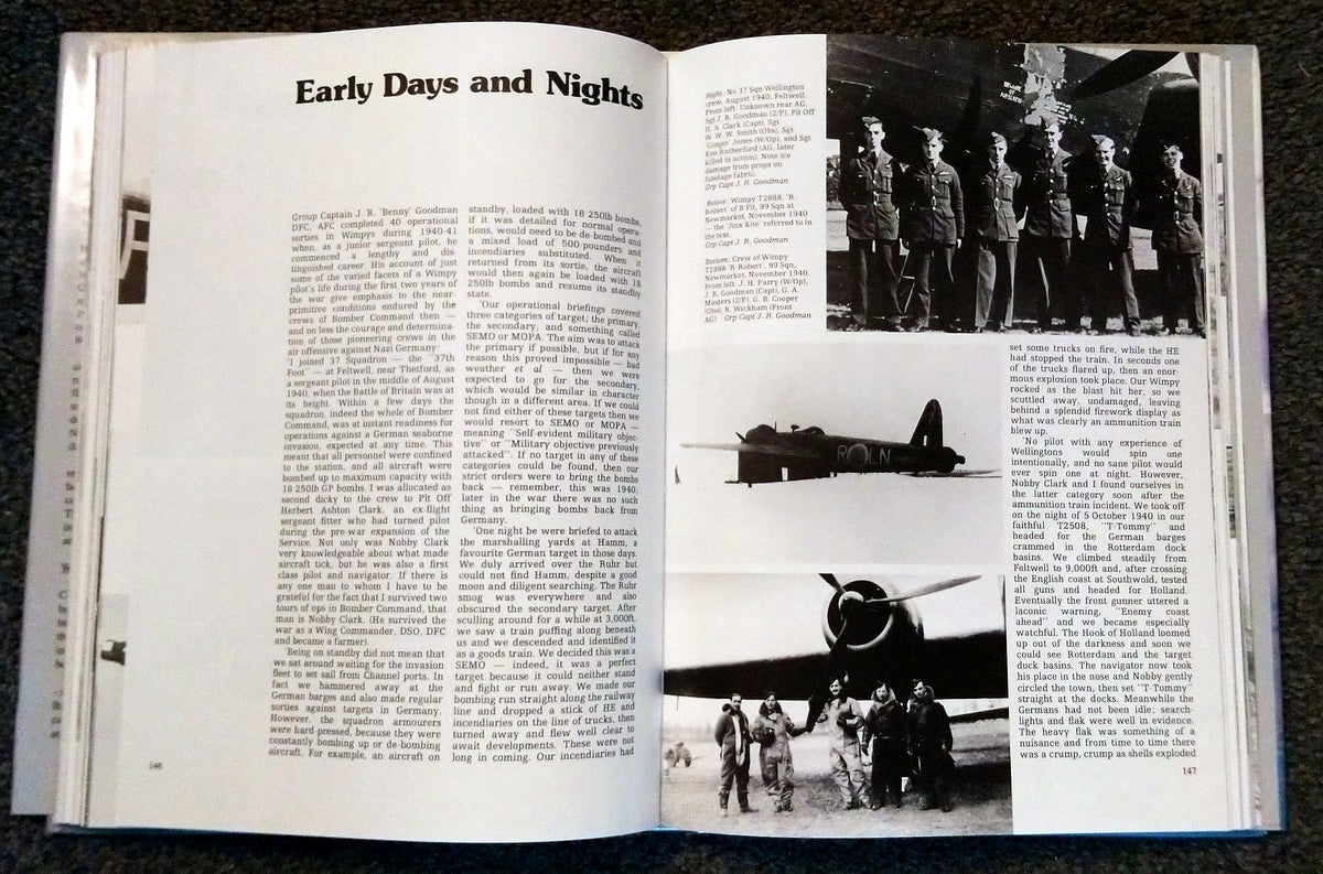 Halifax and Wellington Bombers. (ref b46)