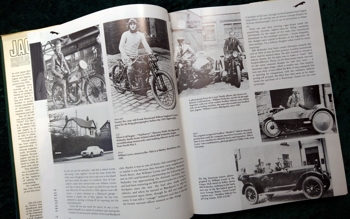 Jaguar Sports Racing and Works Competition Cars to 1953. (ref b257)