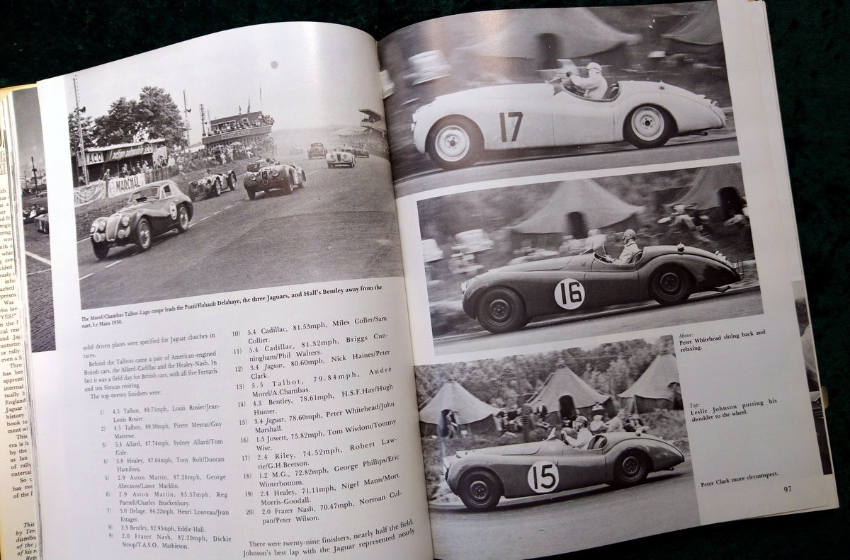 Jaguar Sports Racing and Works Competition Cars to 1953. (ref b257)