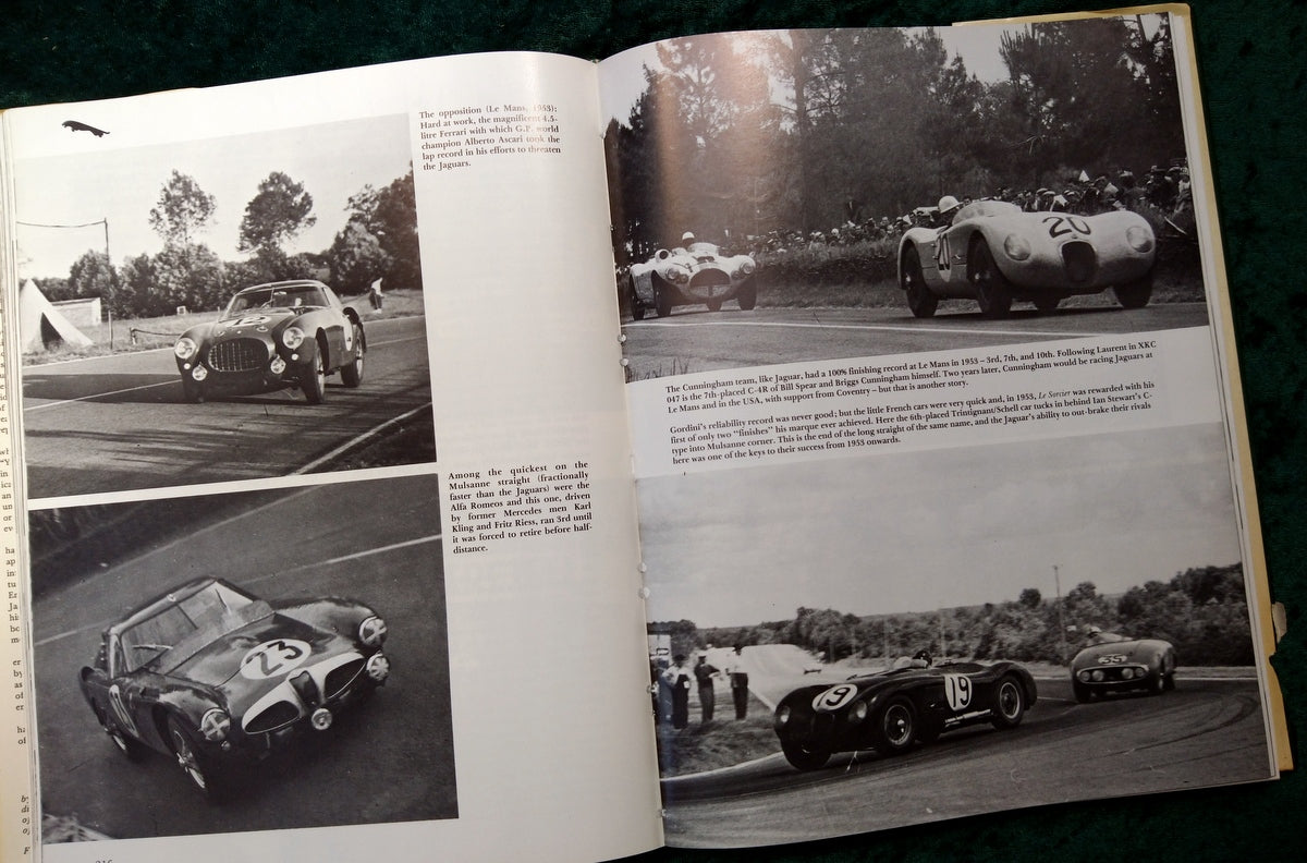 Jaguar Sports Racing and Works Competition Cars to 1953. (ref b257)