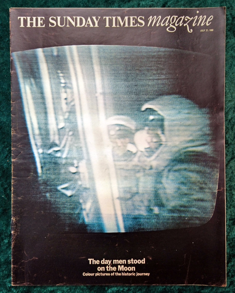 Sunday Times Magazine The Day Men Stood On The Moon. July 27th 1969. (LM071)