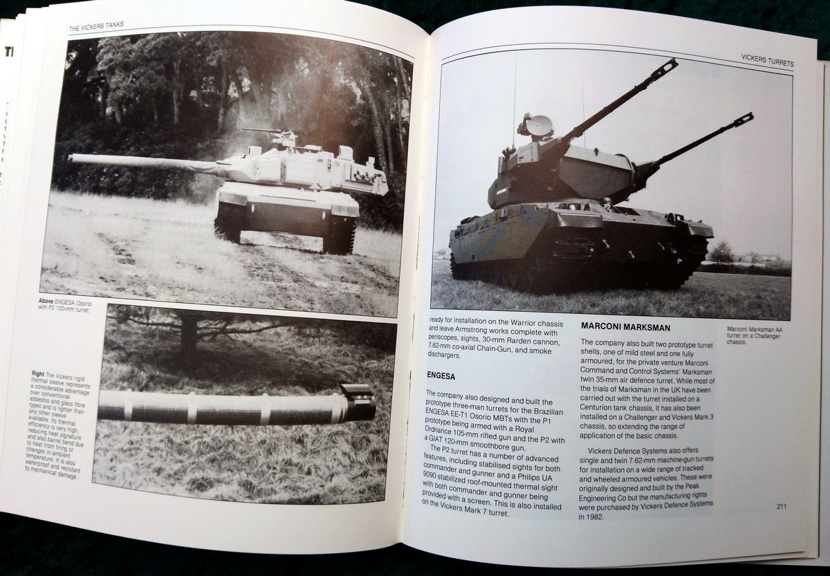 The Vickers Tanks, From Landships to Challenger. (ref b260)
