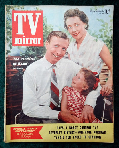TV Mirror Magazine. Collection of 5 From 1956. (MC153)