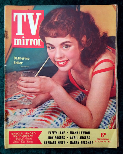 TV Mirror Magazine. Collection of 5 From 1956. (MC153)