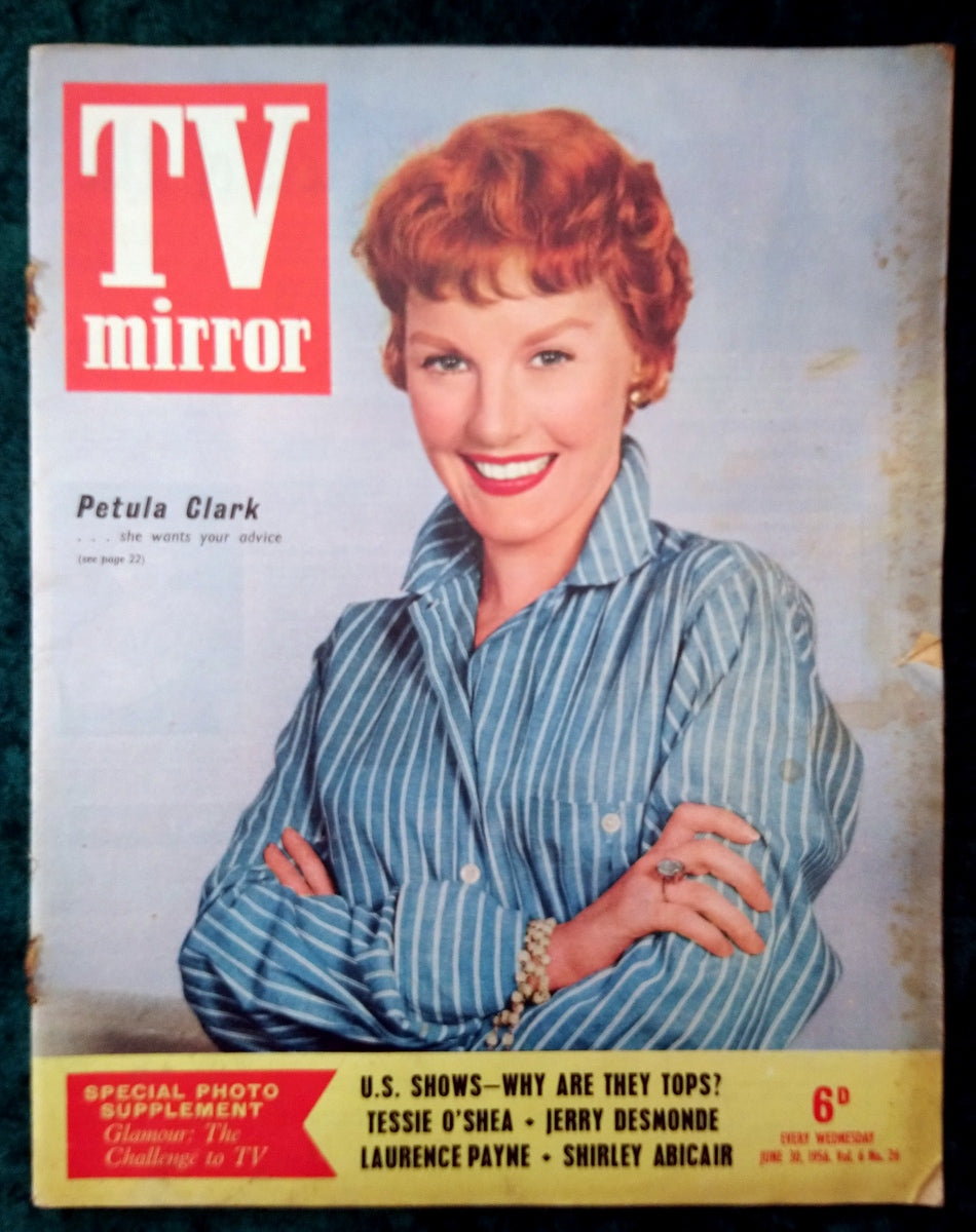 TV Mirror Magazine. Collection of 5 From 1956. (MC153)