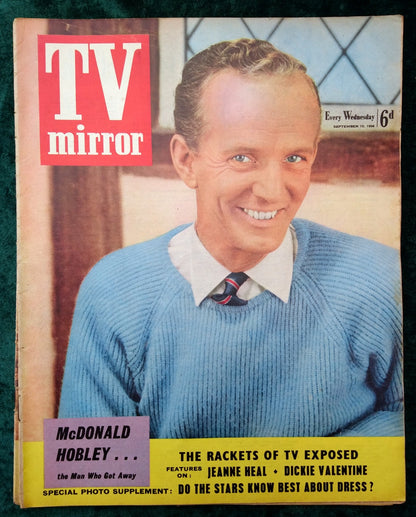 TV Mirror Magazine. Collection of 5 From 1956. (MC154)