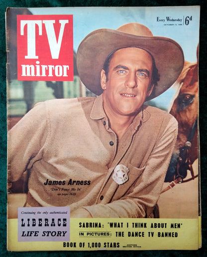 TV Mirror Magazine. Collection of 5 From 1956. (MC154)