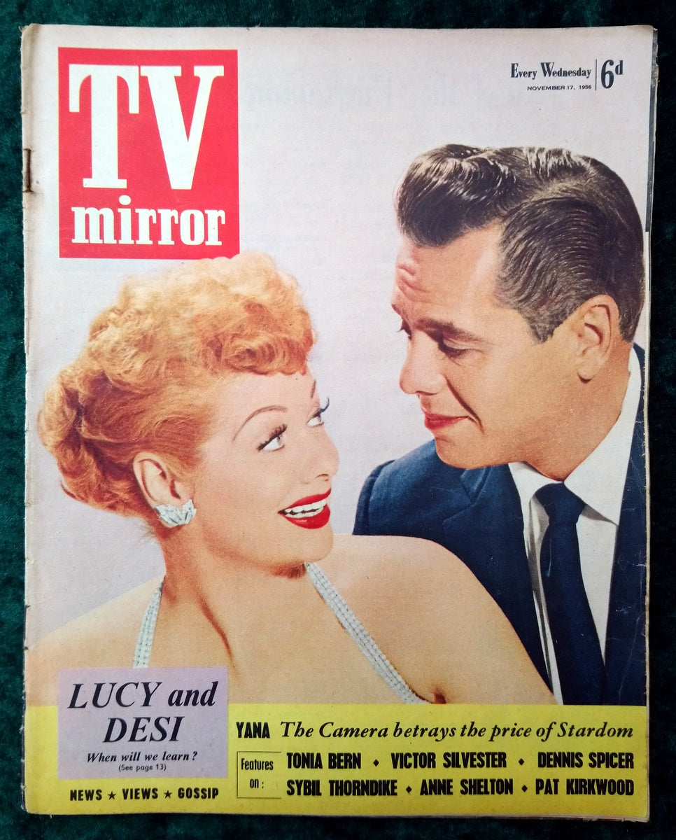 TV Mirror Magazine. Collection of 5 From 1954/56. (MC155)