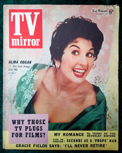 TV Mirror Magazine. Collection of 5 From 1954/56. (MC155)