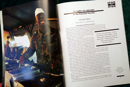 IFOR on IFOR. Nato Peacekeepers in Bosnia. (ref b265)