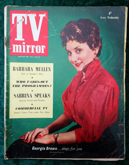 TV Mirror Magazine. Collection of 5 From 1955. (MC156)