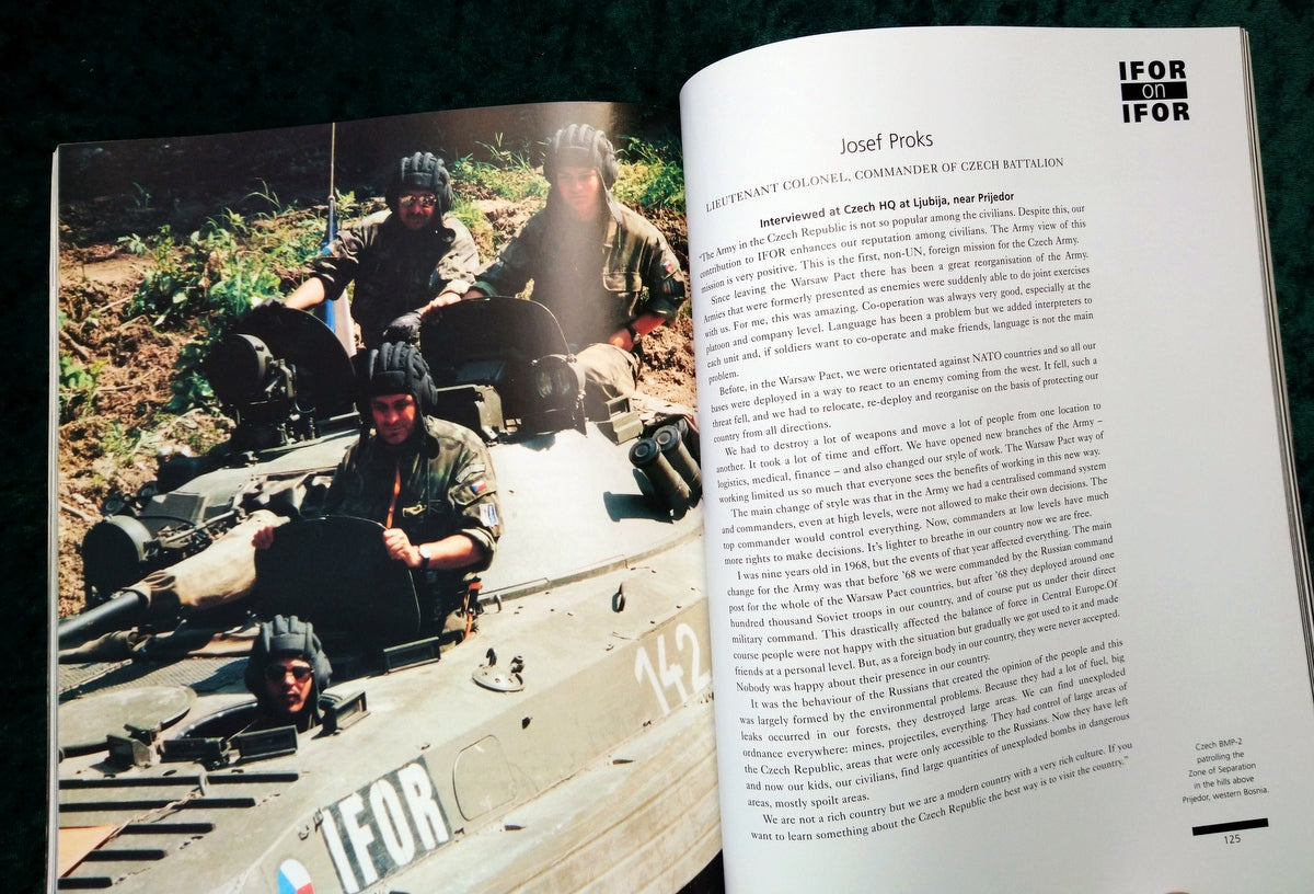 IFOR on IFOR. Nato Peacekeepers in Bosnia. (ref b265)