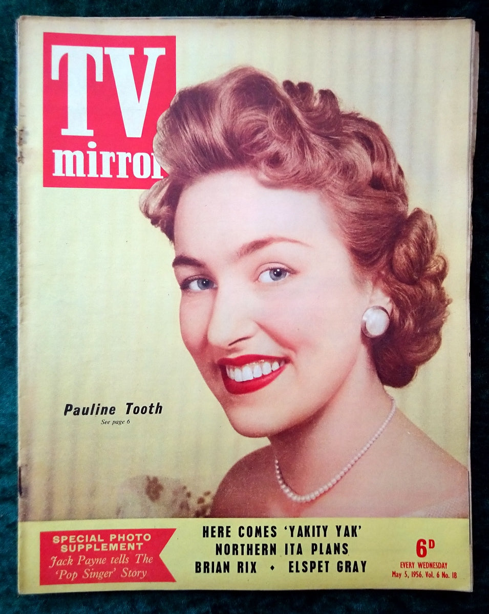 TV Mirror Magazine. Collection of 5 From 1956. (MC158)