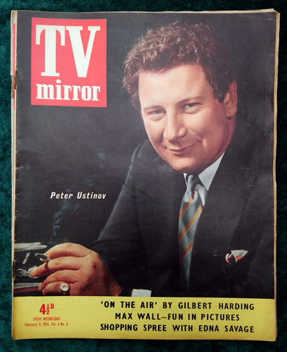 TV Mirror Magazine. Collection of 5 From 1955/56. (MC159)