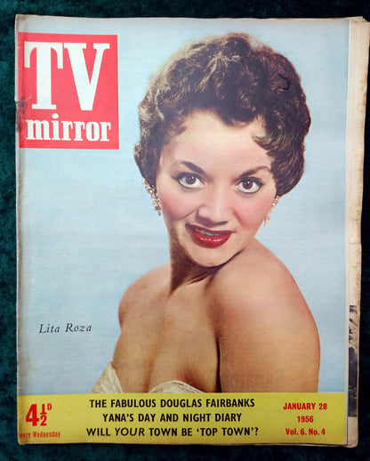 TV Mirror Magazine. Collection of 5 From 1955/56. (MC159)