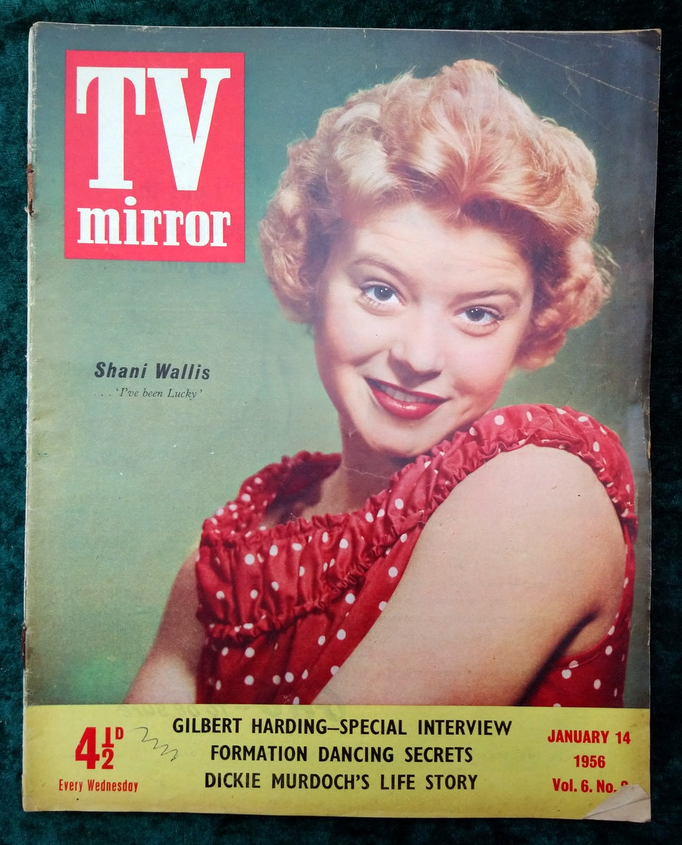 TV Mirror Magazine. Collection of 5 From 1955/56. (MC159)