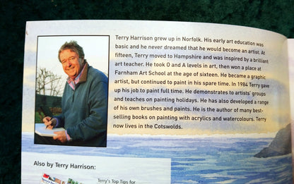 Painting Watercolour Sea and Sky, The Easy Way by Terry Harrison. (ref b269)