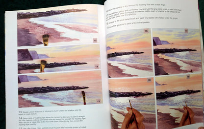 Painting Watercolour Sea and Sky, The Easy Way by Terry Harrison. (ref b269)
