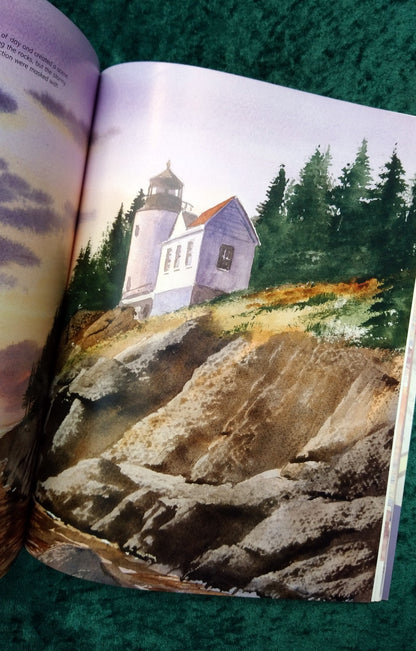 Painting Watercolour Sea and Sky, The Easy Way by Terry Harrison. (ref b269)