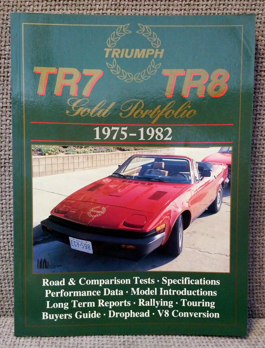 TR7 & TR8 Gold Portfolio 1975-1982 (ref b166)