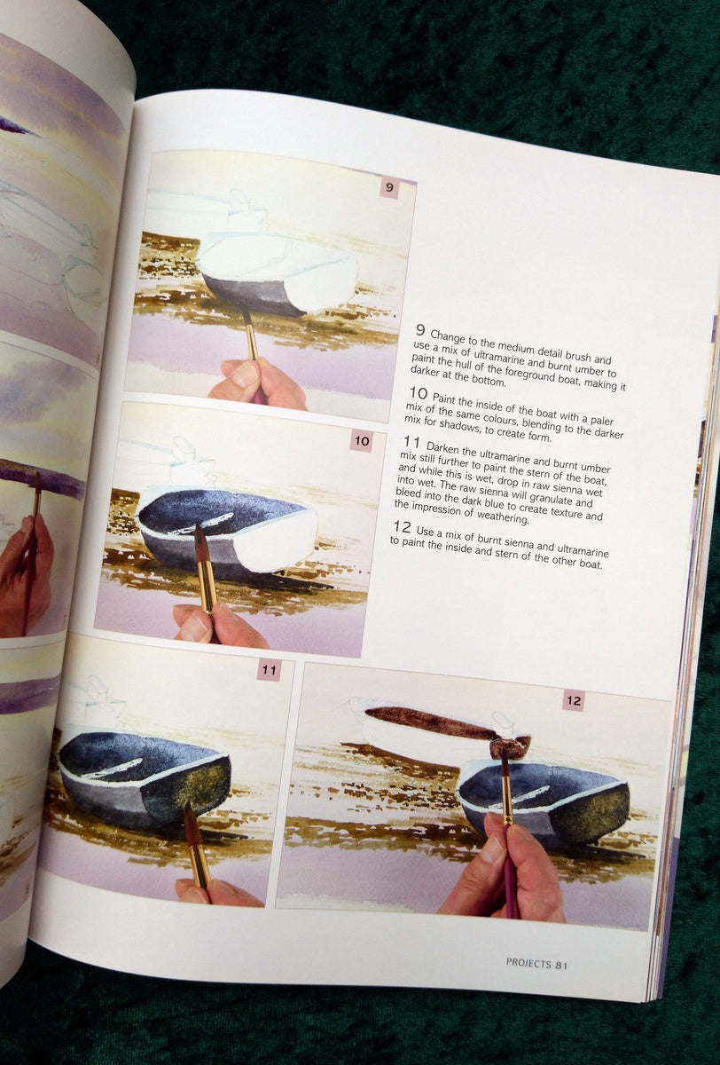 Painting Watercolour Sea and Sky, The Easy Way by Terry Harrison. (ref b269)