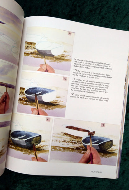 Painting Watercolour Sea and Sky, The Easy Way by Terry Harrison. (ref b269)
