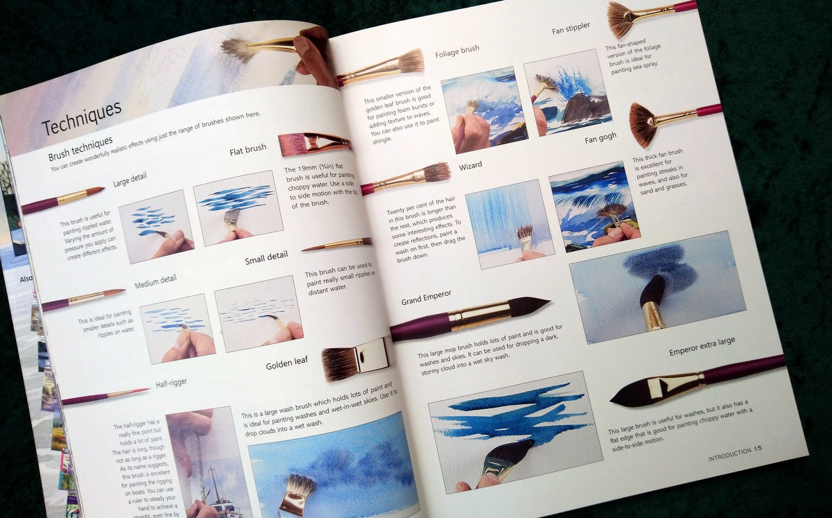 Painting Watercolour Sea and Sky, The Easy Way by Terry Harrison. (ref b269)