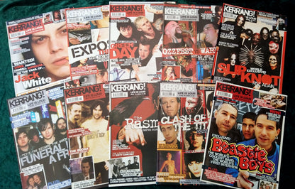 Kerrang! Rock and Metal Magazine. Collection of 10 from 2004 (MC163)