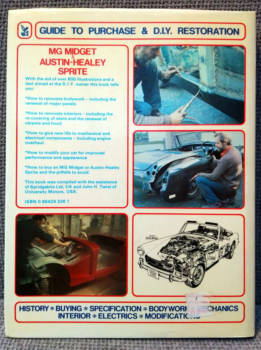 MG Midget, Austin Healey, Sprite. Guide to Purchase. (ref b164)