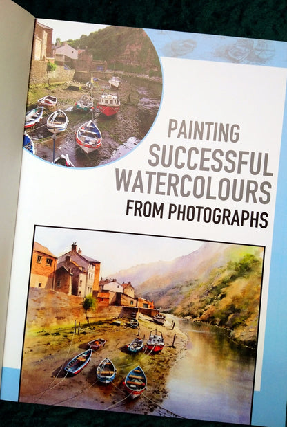 Painting Watercolours from Photographs by Geoff Kersey. (ref b270)