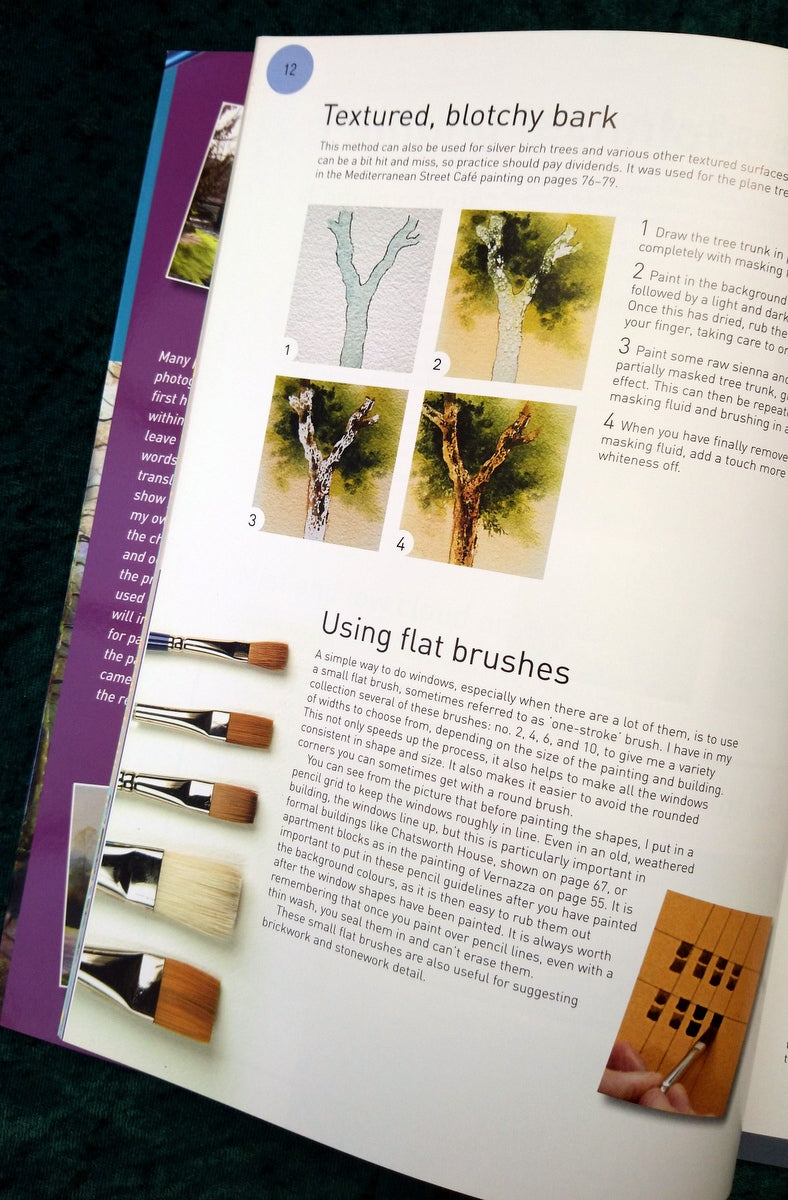 Painting Watercolours from Photographs by Geoff Kersey. (ref b270)