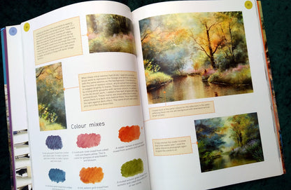 Painting Watercolours from Photographs by Geoff Kersey. (ref b270)