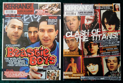 Kerrang! Rock and Metal Magazine. Collection of 10 from 2004 (MC163)