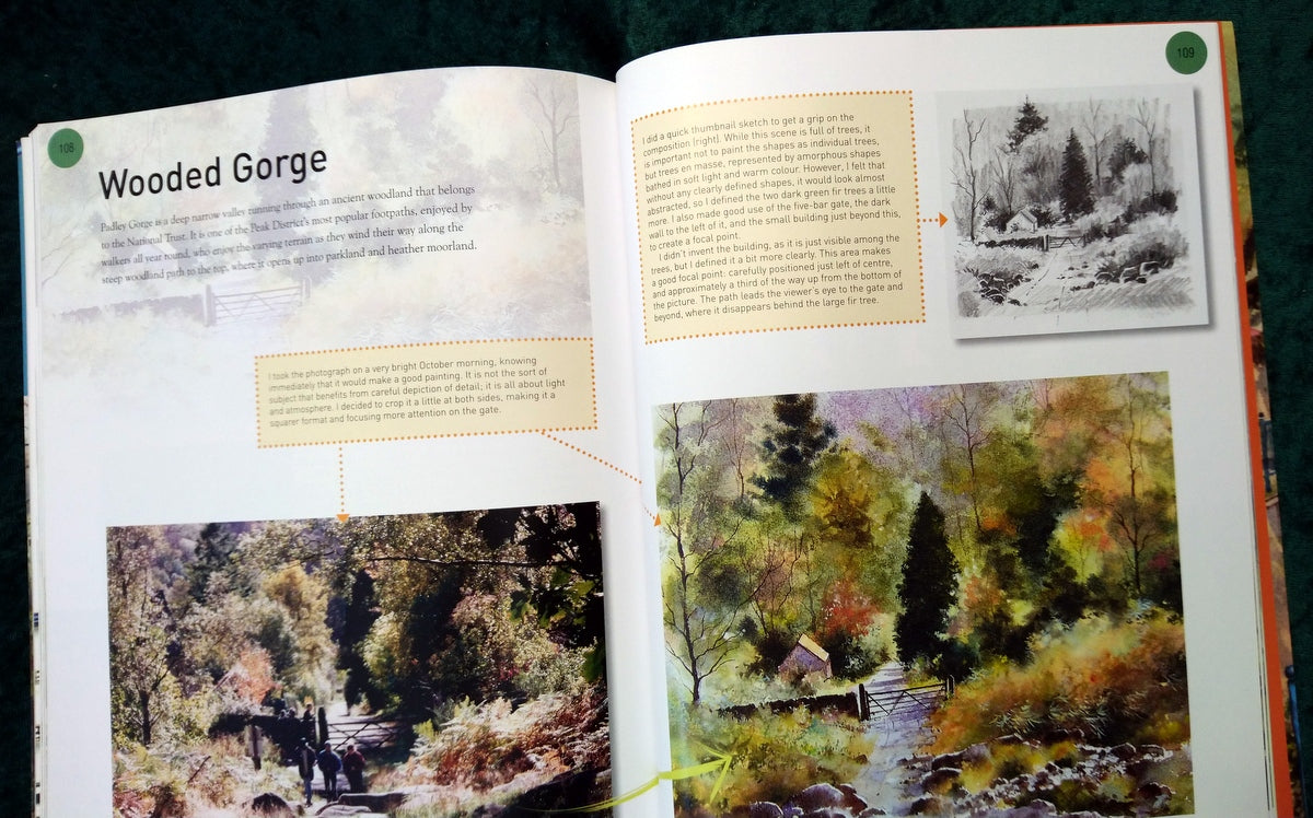 Painting Watercolours from Photographs by Geoff Kersey. (ref b270)