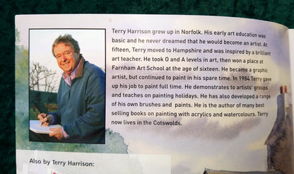 Painting Boats and Harbours in Watercolours by Terry Harrison. (ref b271)
