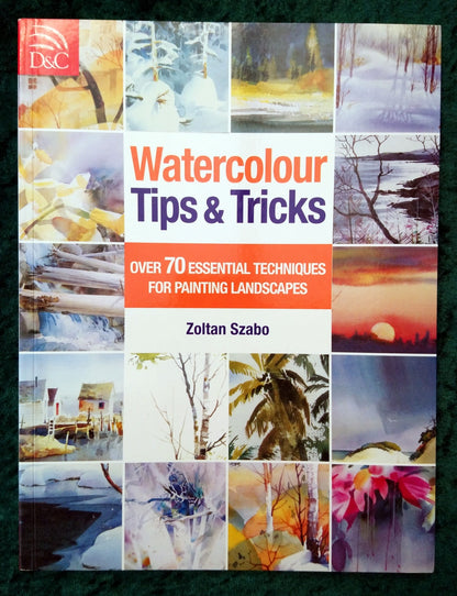 Watercolour Tips and Tricks by Zoltan Szabo. (ref b272)
