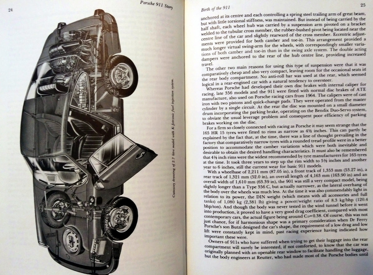 Porsche 911 Story, Paul Frere. (ref b160)